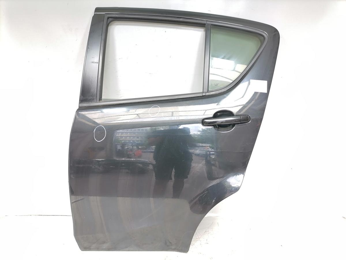 Opel Agila B original T&uuml;r hinten links GAB Schwarz Bj.2013